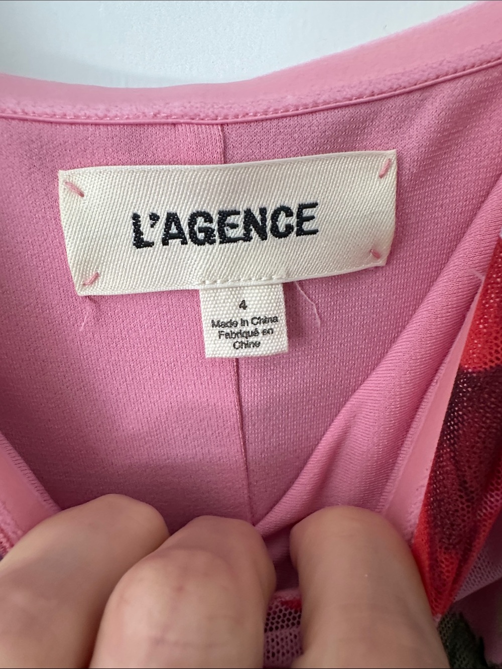 L'AGENCE Floral Caprice Ruched Strapless Midi Dress. Size 4 - Picture 5 of 8